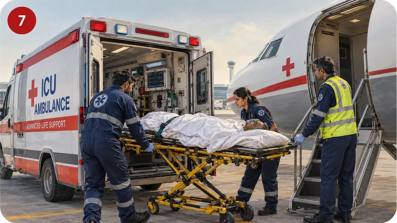 Ground Ambulance to Final Destination